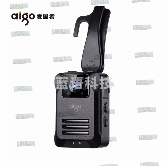 爱国者（aigo）DSJ-T5 记录仪 1296P高清红外夜视红蓝爆闪11小时连续录像三防加密激光定位内置 32G