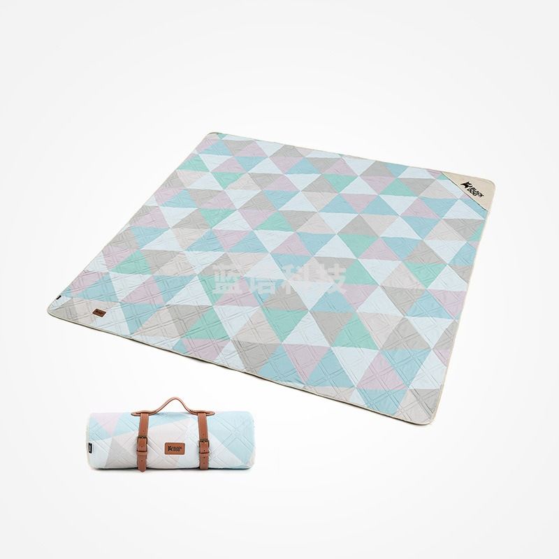 黑狗   户外便携加厚超声波防潮垫    2*1.5梦幻糖果