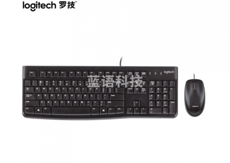罗技（Logitech） MK120 键鼠套装 有线 黑色