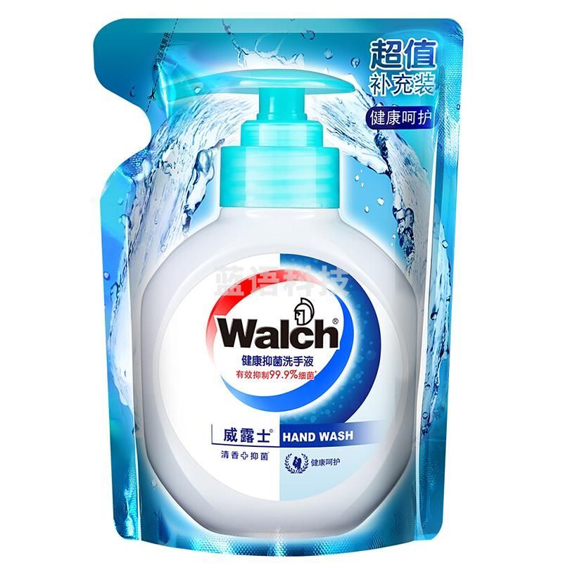 威露士（Walch）洗手液补充装525ML袋装自然清新 1袋
