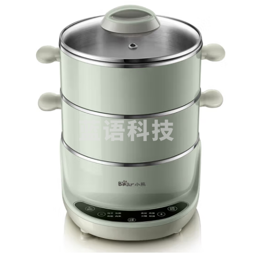 小熊（Bear）电蒸锅预约定时家用可拆洗大容量小电火锅三层多用途锅不锈钢 DZG-D40D2