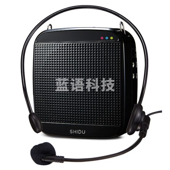 十度(ShiDu)SD-S512 教师专用大音量小蜜蜂扩音器 讲课扩音机户外音响喊话器 长续航喇叭 有线麦克风 黑色