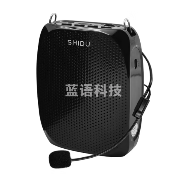 十度(ShiDu)SD-S258 教师专用小蜜蜂扩音器 大音量户外喇叭 长续航喊话器扩音机 有线麦克风 经典黑