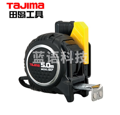 田岛TAJIMA 1001-1897 G7LOCK磁爪配安全别扣丙烯基双面尺带5mx25mm