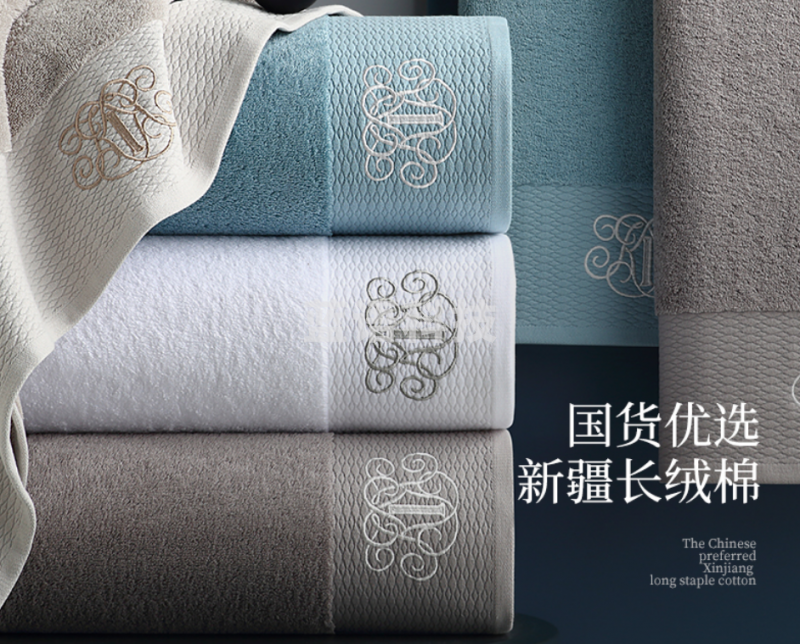 康尔馨 全棉成人大浴巾 加大加厚吸水大毛巾纯棉 棕色150*80cm/800g