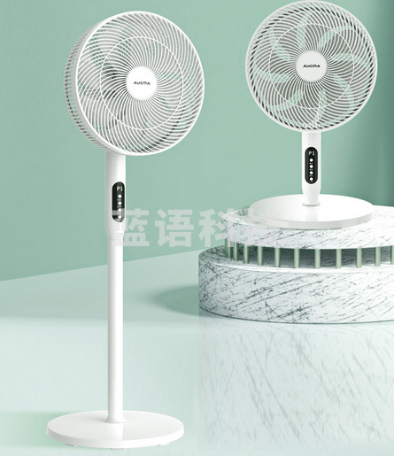 澳柯玛（AUCMA）8叶遥控电风扇/台扇/轻音落地扇/家用空气循环扇/宿舍小风扇/办公电扇/小米白 FS-35D909(Y)