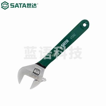 世达（SATA）47252 沾塑欧式活动扳手多规格可选 12