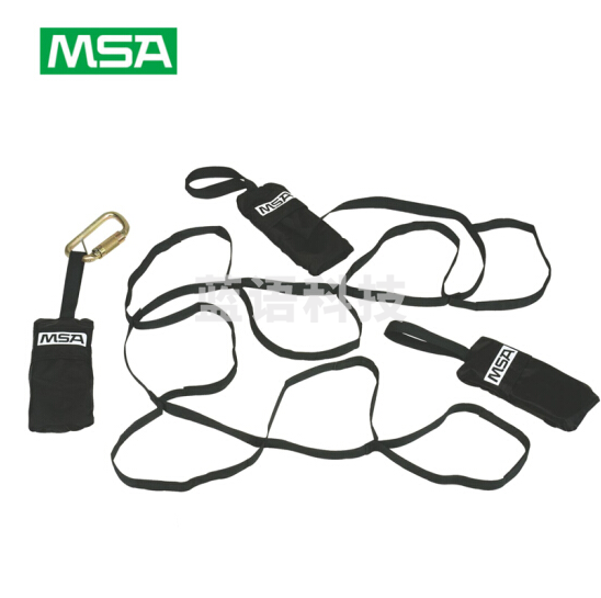 梅思安/MSA 10063441自救踏步带 黑色可收放织带踏步环