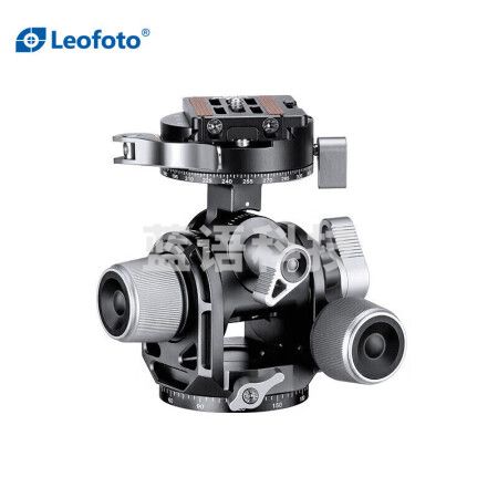 徕图(Leofoto)G4PCL 齿轮云台(扳扣锁紧)三脚架单反微距全景稳定拍摄毫米级微调业建筑摄影三维齿轮云台