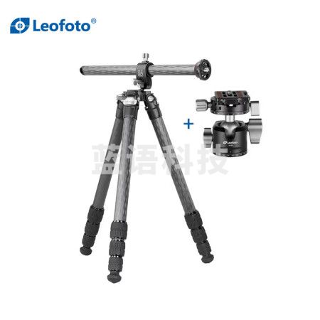 徕图（Leofoto）LS-284CVL+LH-30R 中轴横置专业碳纤维便携摄影摄像三脚架云台套装