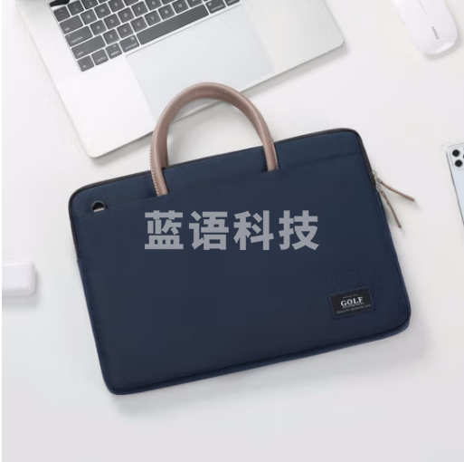 高尔夫（GOLF）电脑包女15.6英寸手提苹果笔记本华为单肩斜挎包商务公文包女通勤