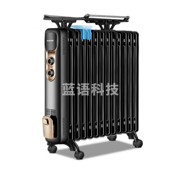 奥克斯(AUX) NSC-220-15A1 电暖器 油汀加热 2200瓦15片 卧室办公室适用