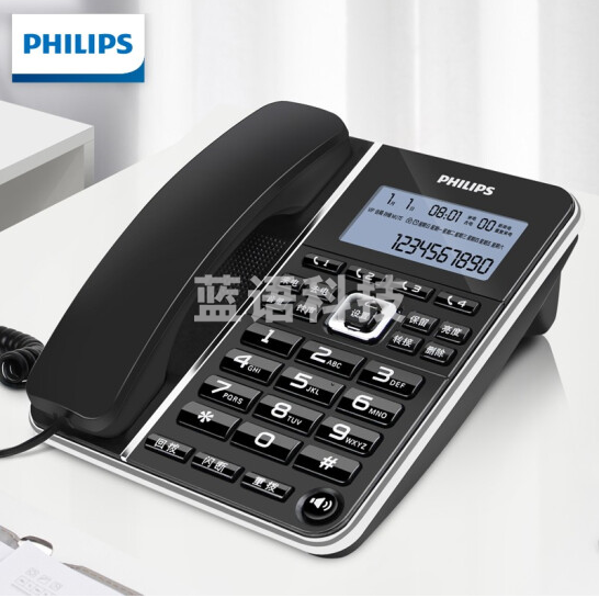 PHILIPS/飞利浦 电话机 228 黑色