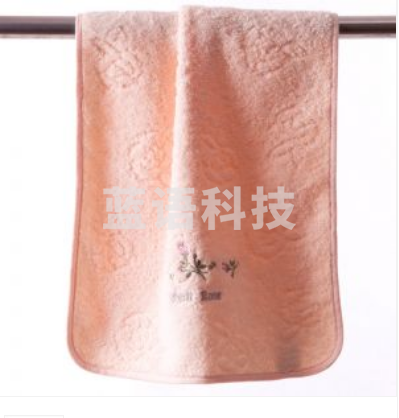 金号 纯棉面巾 2185H 74*33cm 110g 红色