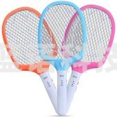 康铭 3822 电蚊拍 可充电苍蝇拍 LED灯灭蚊拍 大网面电蚊拍 家用电蚊拍