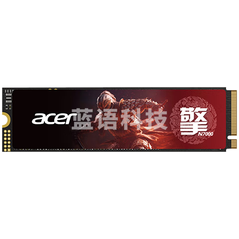 宏碁（acer）4TB SSD固态硬盘 M.2接口(NVMe协议) N7000系列 暗影骑士擎｜NVMe PCIe 4.0（7100MB/s读速）
