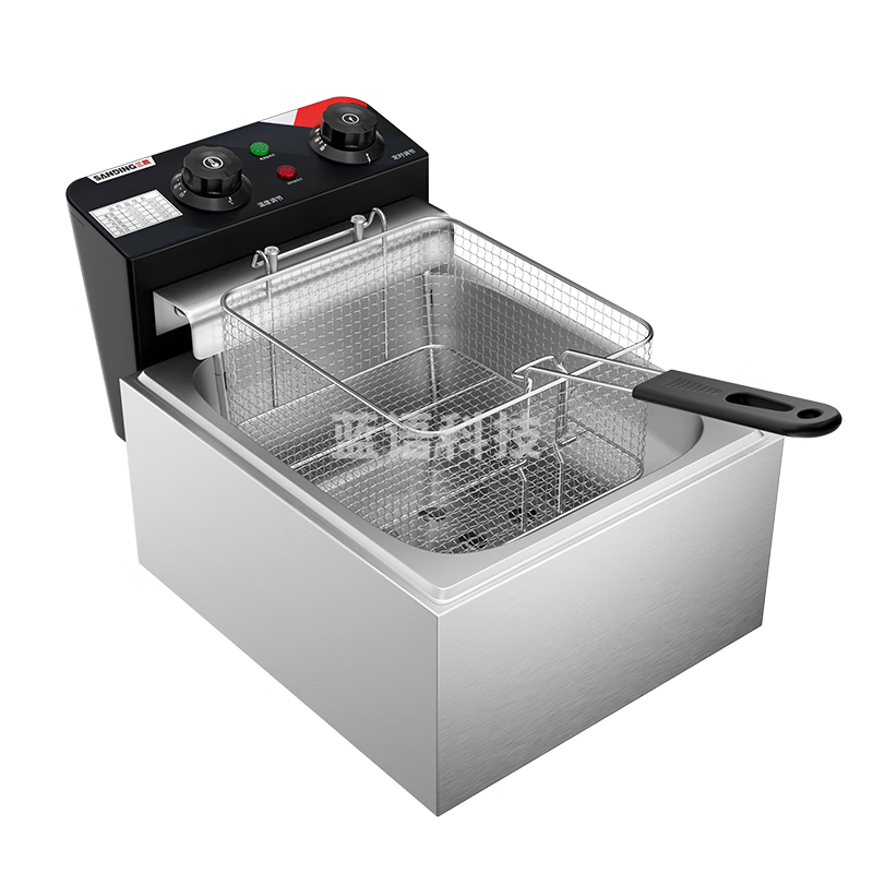 三鼎电炸炉商用油炸锅定时薯条机炸串锅油条机小吃设备 BK-SD-18D