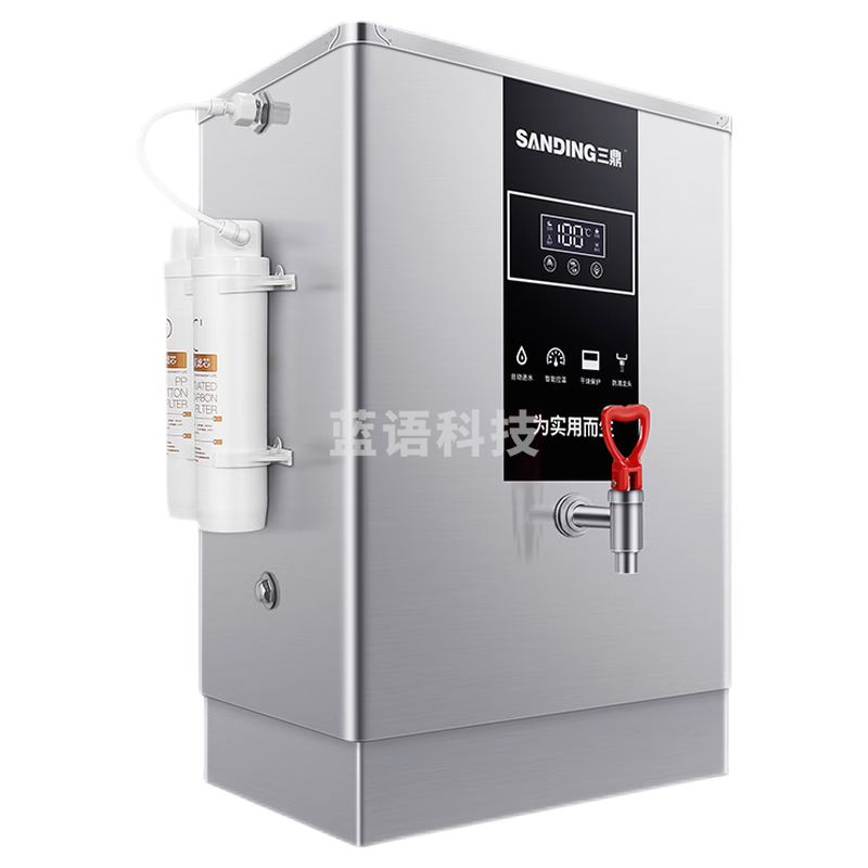 三鼎 开水器开水机商用数显数控烧水器开水桶全自动电热饮水机直饮机 150L/h 15kw380v发泡保温款 SXJ-150FGL