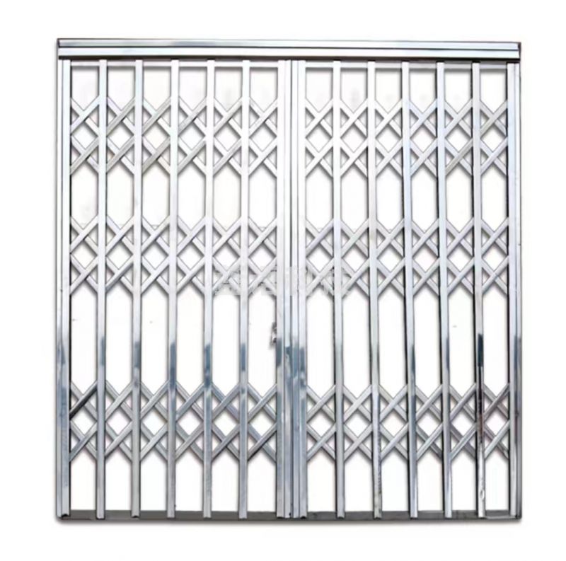 鑫任达 304不锈钢推拉门 不锈钢拉闸门伸缩阳台护栏