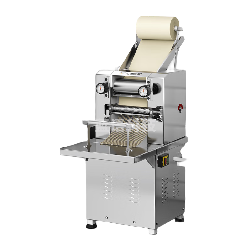 麦大厨 压面机商用压面条机揉切面机拉面刀削面机擀面机大型轧面条机 两把面刀 MDC-CJ-RQMJ-RQ125-A380V