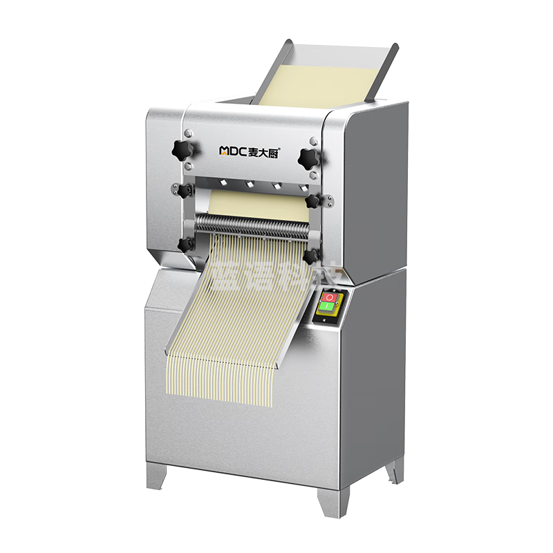 麦大厨压面机商用面条机揉面饺子皮机拉面刀削面机馒头包子皮不锈钢轧面条机MDC-HJX-AG25S（两把方刀）