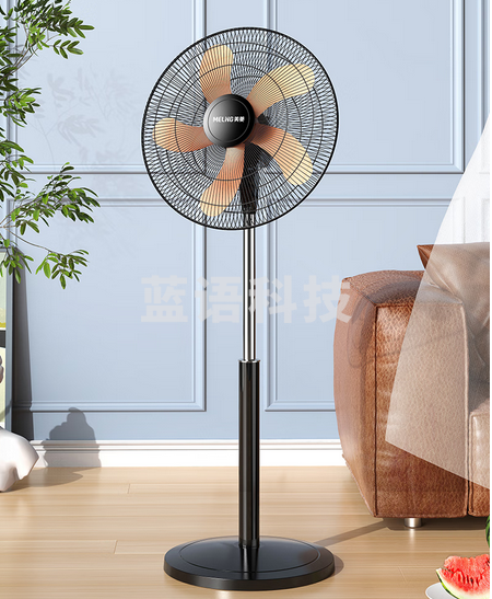 美菱（MeiLing）电风扇/风扇落地式立式轻音节能落地扇 家用/商用/办公室/工业风扇 五叶摇头大风量电扇MPF-DA5040
