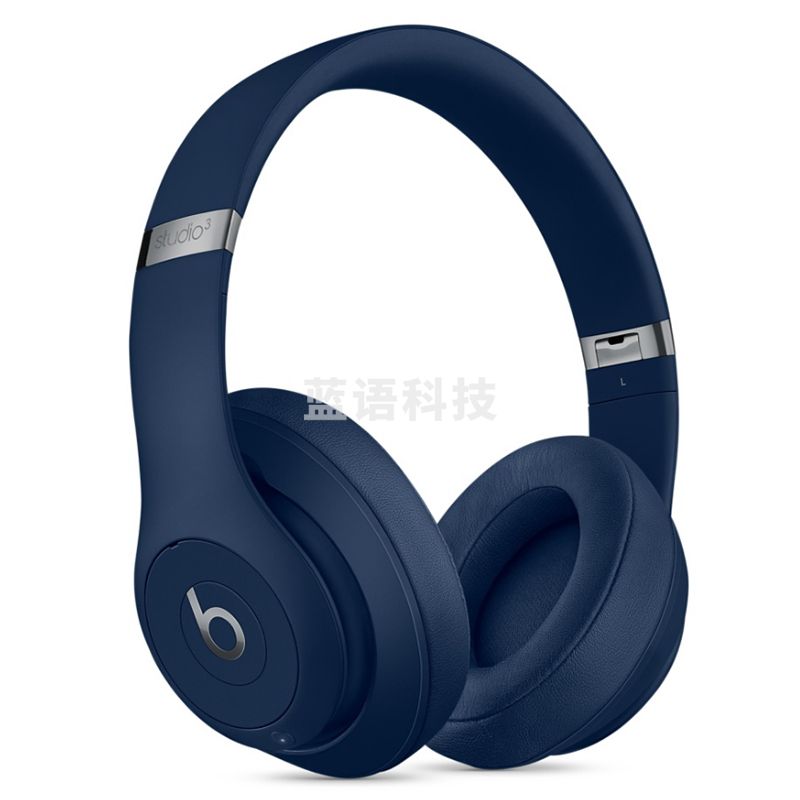 Beats Studio3 Wireless 录音师无线3 头戴式 蓝牙无线降噪耳机 游戏耳机 - 蓝色