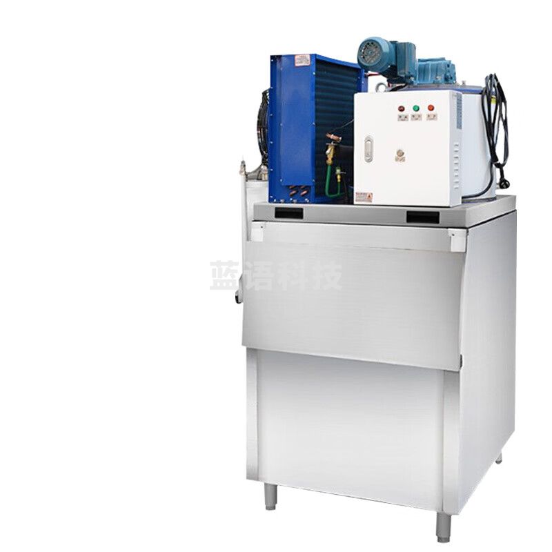 乐创( lecon)制冰机商用海鲜保鲜片冰机大产量 300KG制冰机工程款LR-0.3T