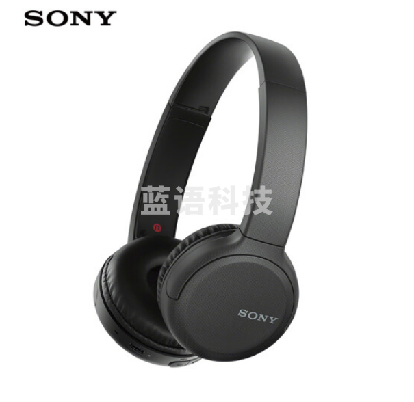 索尼（SONY） WH-CH510 无线立体声耳机 学生网课 黑色