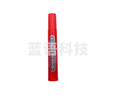 三菱（uni）可擦白板记号笔 PWB-4M 办公文具标记笔儿童记号笔 1.8mm-2.2mm 红色 单支装