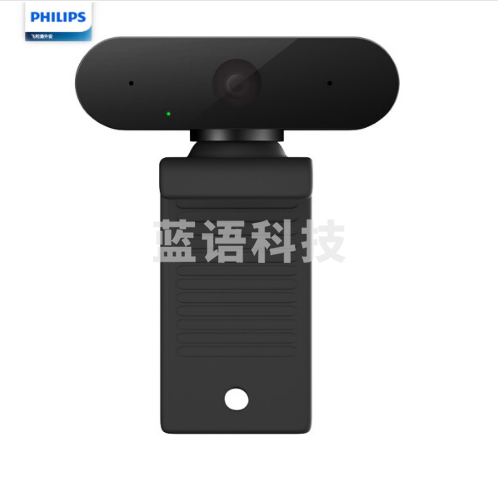 飞利浦（PHILIPS）SPL6306BM 高清摄像头视频电脑笔记本摄像头内置麦克风 合金板（黑色）