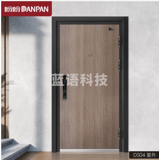 盼盼（Pan Pan） 防盗门别墅大门甲级家用安全门指纹密码锁子母门单门入户门 【单门-外开】2050*960 全自动指纹锁PH21