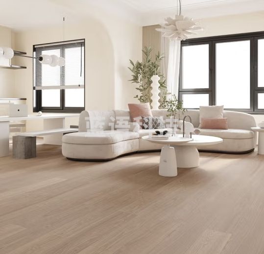 大自然（Nature） 【门店同款】多层 实木复合木地板 环保地暖奶咖色15mm 轻奢预售 午后时光【包安装丨大自然辅料】