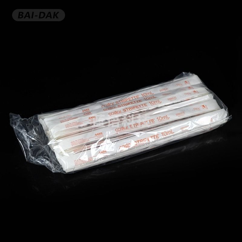 兴飞隆康宁Corning 10ml 25ml一次性无菌移液管4490带刻度吸管4488 4489 10ml 50支/包