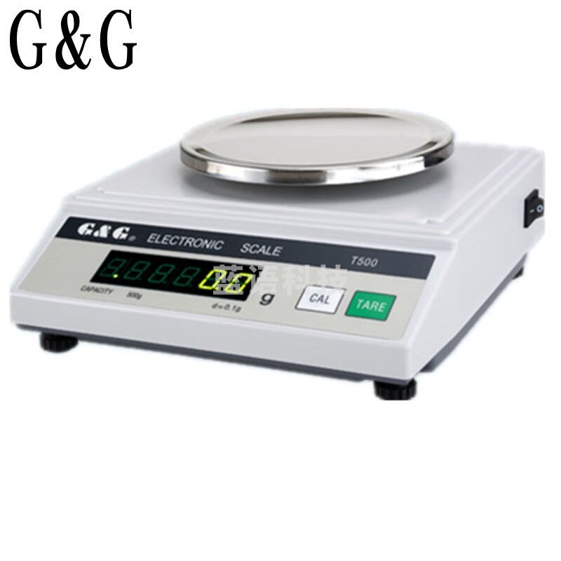 双杰T500 十分之一电子天平称实验室0.1g T500