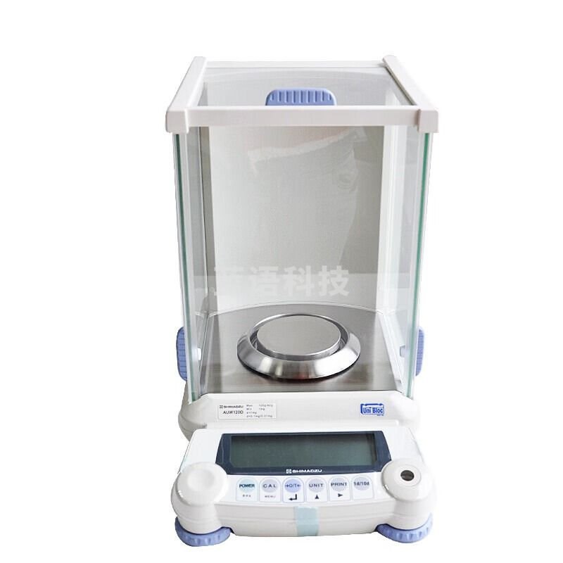 岛津 AUW-120D AUW-220D 十万分之一天平 半微量 0.01mg分析天平实验 AUW12D