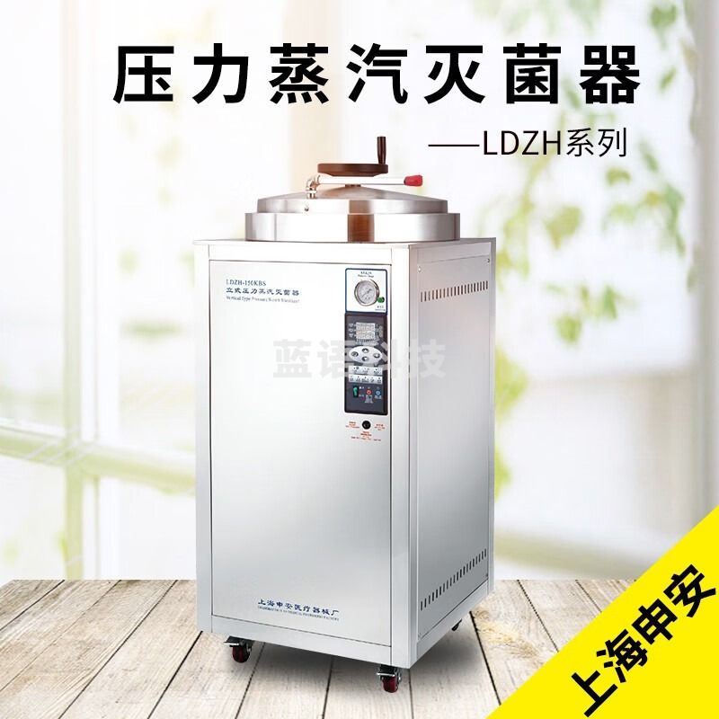 SHENAN上海申安LDZH-100L/150立式高压蒸汽灭菌器高温消毒锅灭菌锅200升 LDZH-100L