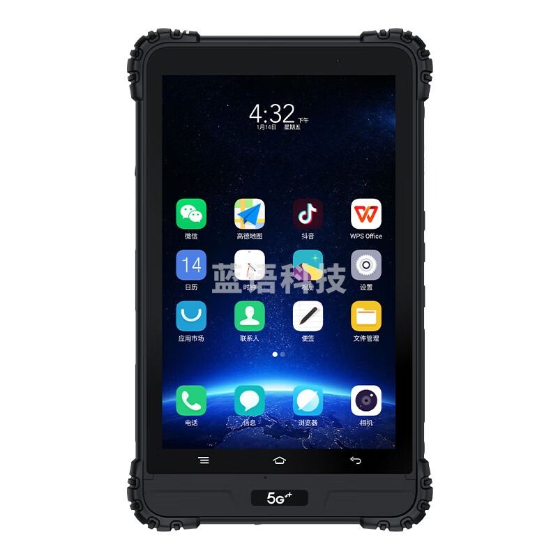 优尚丰 B8600 三防智能终端 三防平板OTG外接网线接口 5G全网通 电池容量10500mAh 内置8G+128G