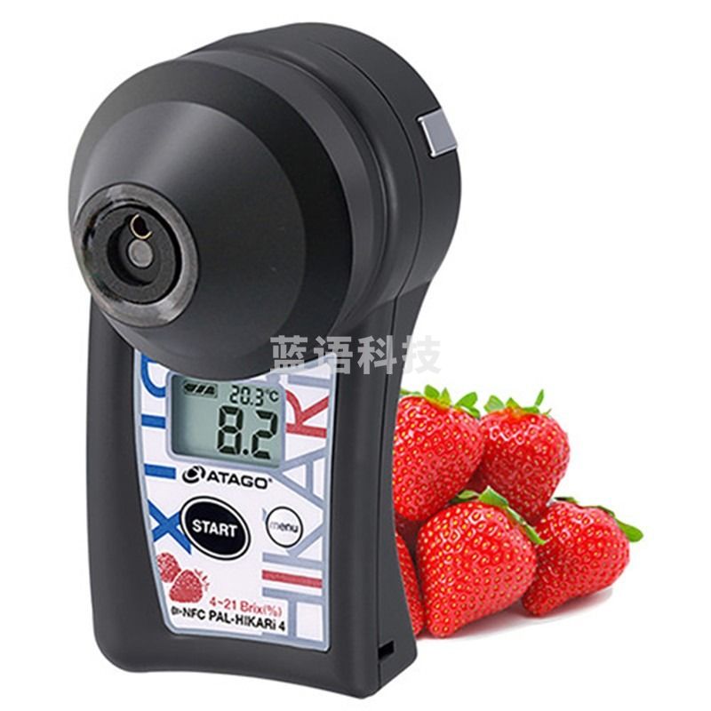 日本爱拓ATAGO 迷你番茄草莓无损糖度计 西梅樱桃PAL-HIKARi 非破坏式测果实水果糖度值 PAL-HIKARi 4 （草莓）