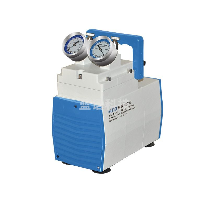 沪析（HUXI）沪析 HG-30DF真空泵可调正负压小型抽滤抽气气动无油隔膜真空泵 HG-30