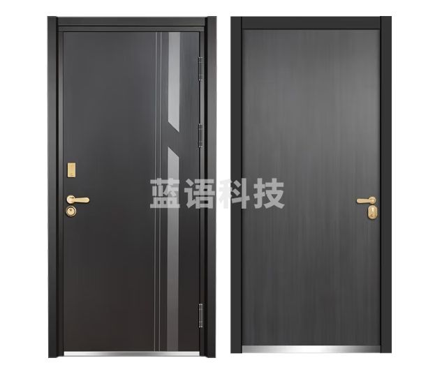 美心（Mexin）4级防盗门家用入户门安全门钢制别墅单门 标配嵌入智能锁 现货 现货单门2050*960 右外开 2.0嵌入式全自动智能锁