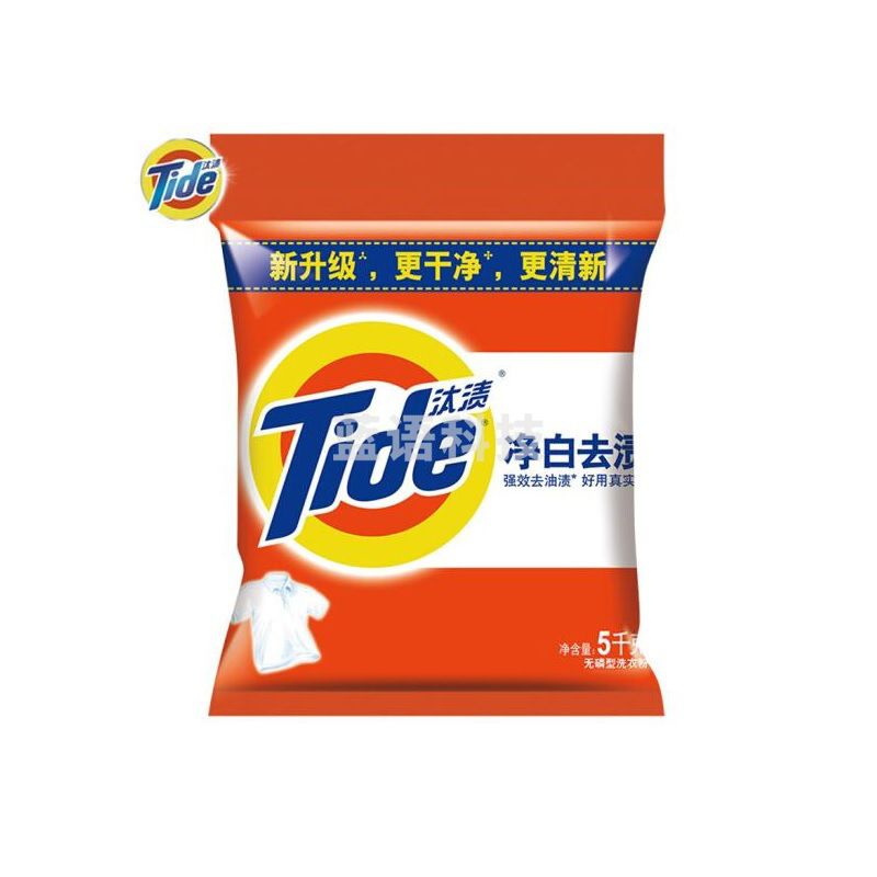 汰渍 净白去渍洗衣粉 5KG