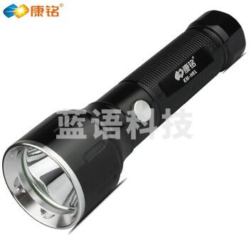 康铭 强光手电筒远射手电户外照明露营灯应急灯KM-H01