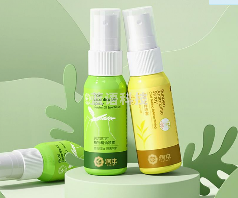 润本 叮叮舒缓喷雾35ml+植物精油喷雾35mlx2支 花露水 防护喷雾（经典版）