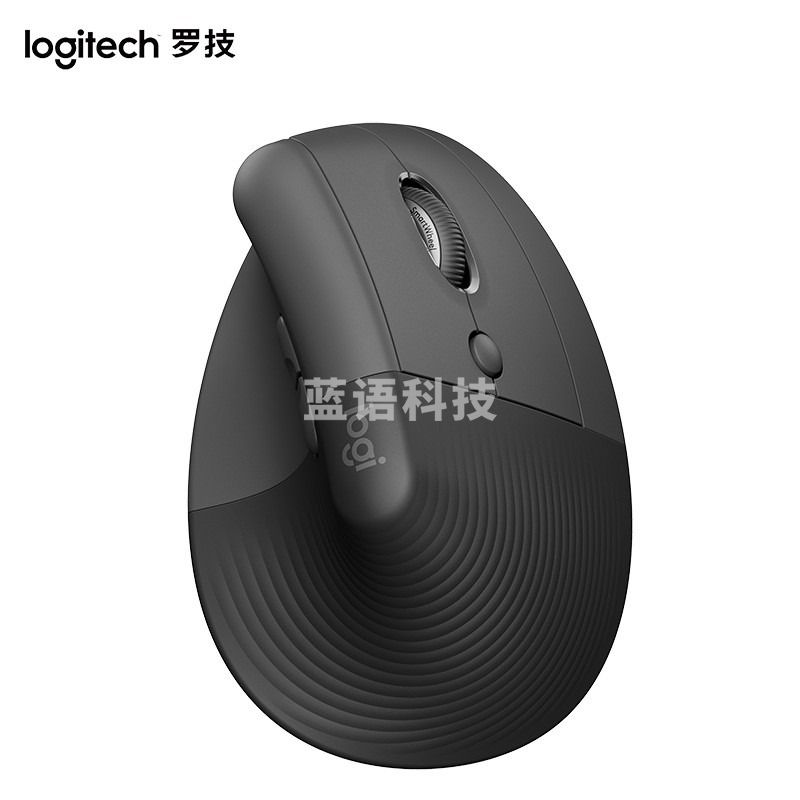 罗技（Logitech） Lift无线人体工学垂直鼠标 Vertical无线蓝牙轻音办公鼠标中小手型 黑色