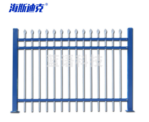 海斯迪克 HKL-1064 铁艺围栏防护栏 小区围墙别墅防护铁艺隔离栏 1.5*3m(1立柱+1网片)