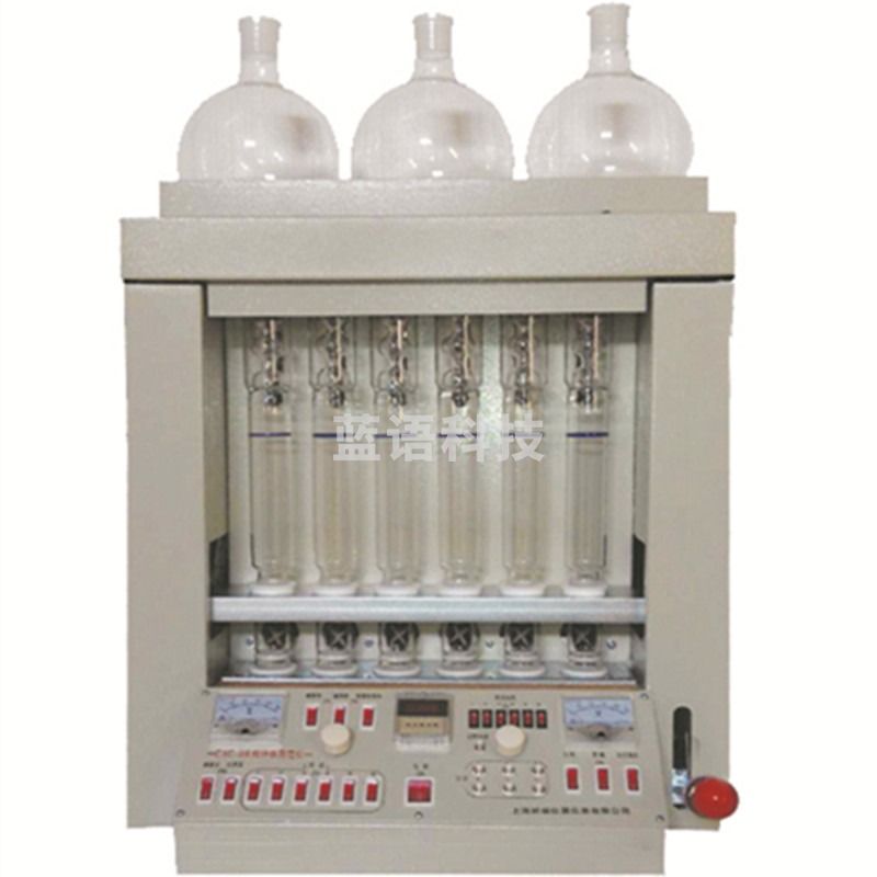 上海昕瑞 CXC-06 粗纤维测定仪 纤维素测定仪 六管粗纤维测试仪 纤维含量检测