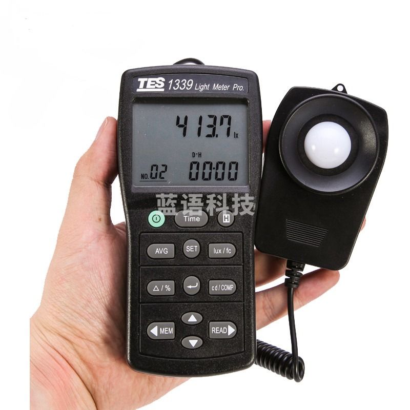 照度计tes1339 白度计tes1339 大量程勒克斯仪 照度表 光照度测量仪
