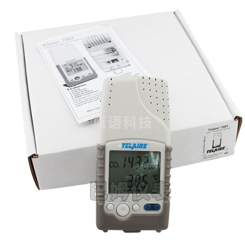 TEL7001二氧化碳测试仪 便携式二氧化碳检测仪 CO2浓度检测仪telaire7001