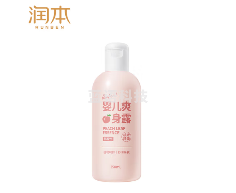 润本（RUNBEN）儿童液体爽身粉 婴儿爽身露四季通用护肤保湿桃子水桃叶水 250m